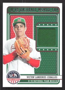 2023 Panini Stars & Stripes USA Baseball #U18-VLC Victor Landeros Ceballos - Picture 1 of 2