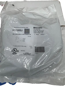 BCC032J BALLUFF, M12 4-POLIG 10M SCHWARZ PUR BUCHSE GERADE - Bild 1 von 2