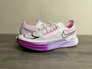 Nike ZoomX Streakfly White Vivid Grape Sneakers DJ6566-104 Men's Size 10.5 - Picture 1 of 12
