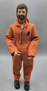 VTG 1970 G.I. Joe Adventure Team "Air Adventurer" Brown Flocked Hair w/Jumpsuit - Picture 1 of 12