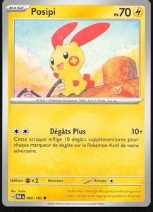 Carte Pokémon Posipi 060/182   Faille Paradoxe Français - Picture 1 of 2
