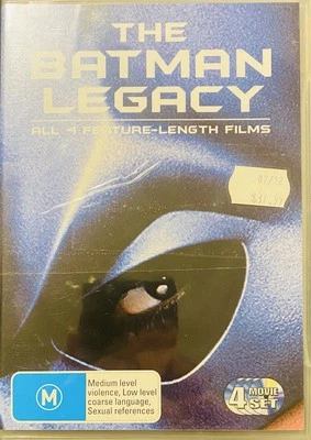 THE BATMAN LEGACY DVD (4 DISC COLLECTION) BRAND NEW SEALED - REGION 4 - RARE OOP - Image 1 of 2