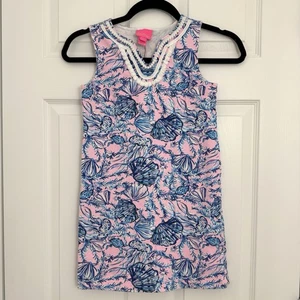 Lilly Pulitzer Mini Harper Shift Dress Size Large Magnolia Lilac A Little Jelly - Picture 1 of 8