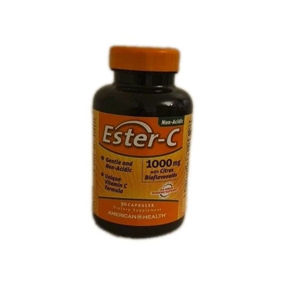 American Health Ester-C with Citrus Bioflavonoids 1,000 mg 90 Capsules 08/2026 - Image 1 of 4