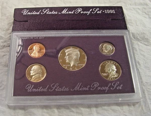 1991-S --US Mint Proof Coin Set - Picture 1 of 2