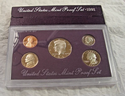 1991-S --US Mint Proof Coin Set - Image 1 of 2