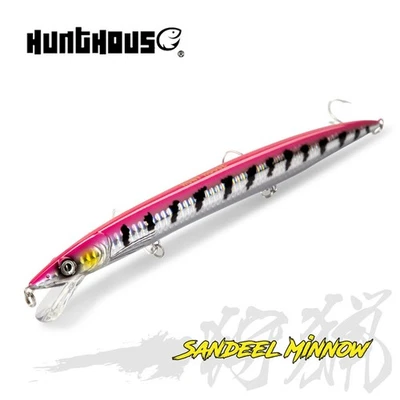 Artificiali Pesca Mare..Hunthouse Sandeel Minnow Esche 23g 208mm 3 pz - Immagine 1 di 4