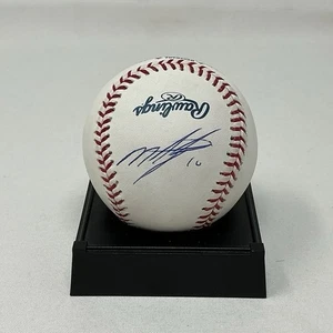 Miguel Tejada Autografiado Firmado Oakland Atletics ROML Béisbol Certificado de Autenticidad JSA - Imagen 1 de 2