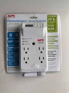 APC Surge Protector On/Off Timer 4 Outlets New - Picture 1 of 3