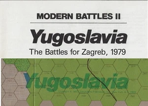 Modern Battles II Yugoslavia Folio Las Batallas por Zagreb, 1979 SPI Play Copy - Imagen 1 de 10