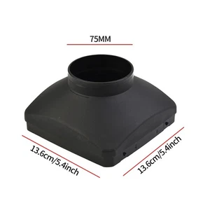 Plastic Single Hole Outlet 75mm Cover For Air Diesel Parking Heater\Truck Heater - Picture 1 of 20