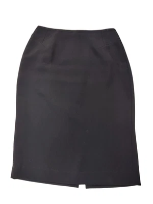 HOBBS TALLA UK 10 FALDA NEGRA FORMAL RECTA LÁPIZ TRAJE DE TRABAJO A MEDIDA PARA MUJER Foto 1 de 4