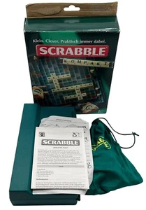 Reise Scrabble Kompakt | Mattel | Spiel Kreuzwortspiel Familienspiel | - Bild 1 von 4