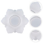  Clear Epoxy Jewelery Organizer Trinket Container Molds Flower Silicone Resin
