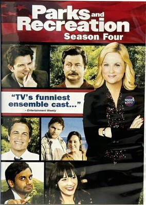Parks and Recreation: Season Four (4 Disc DVD Set, 2011) Used - Image 1 of 3