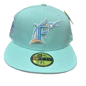 Hat Club Exclusive Sugar Shack Florida Marlins 7 1/2 10th Anniversary Patch Mint - Picture 1 of 18