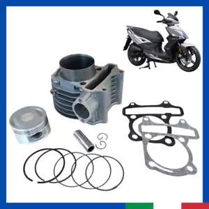 Gruppo Termico Cilindro Pistone scooter KYMCO AGILITY 150 4 tempi Ø57,4 00112042 - Bild 1 von 2