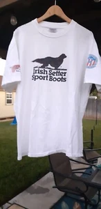 Vintage Red Wing Boots T Shirt Irish Setter XL - Picture 1 of 3