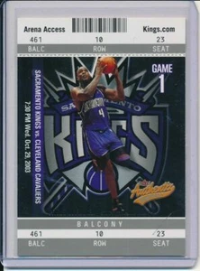 CHRIS WEBBER 2003-04 FLEER AUTHENTIX BALCONY PARALLEL 241/250 SACRAMENTO KINGS - Picture 1 of 2