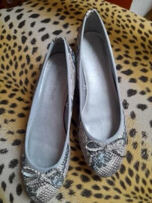 MARCO TOZZI - Pretty Ballerinas, Größe 39, Python, Schlange, sehr guter Zustand - Bild 1 von 4