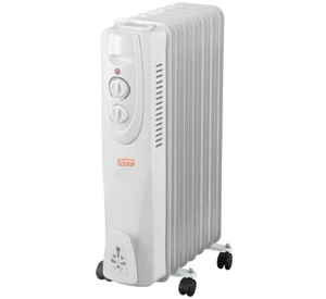 Radiatore ad OLIO elettrico termosifone stufa ventilata riscaldatore calorifero - Picture 1 of 4