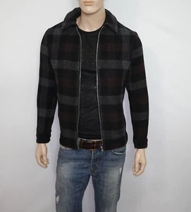 $298 NEW Magaschoni Jacket in Malbec Combo Size Small/RUNS BIG Wool Blend - Picture 1 of 11