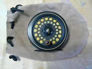 Mulinello da pesca a mosca BROWNING 2056 vintage - manuale e custodia in pelle - Foto 1 di 5