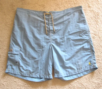 Bañador Polo Ralph Lauren para hombre 4XB azul forrado 9" entrepierna 100 % nailon Foto 1 de 4