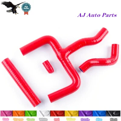 Red For Beta RR 250 300 2013-2018 Silicone Thermostat Bypass Radiator New Hose  Foto 1 de 4