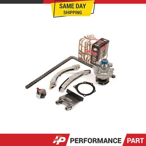 Kit de cadena de distribución sin engranajes bomba de agua para 02-07 Chevrolet GMC Isuzu 2.8 3.5 4.2 - Imagen 1 de 9