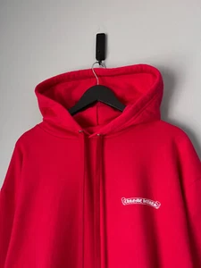 Chrome Hearts Red Hoodie - Size XL - NEW - Made in USA - Picture 1 of 12
