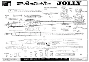 lot de plans planeur jolly - Photo 1/3
