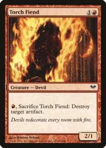 TORCH DEMONIO X 4 E/X+ DARK ASCENSION MAGIC THE GATHERING - Imagen 1 de 1