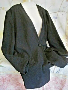 eleganter Blazer schwarz Gr. 40 WALLIS edle Abendjacke Chasuble - Bild 1 von 7