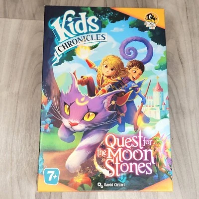 Kids Chronicles Quest for the Moon Stones Board Game Lucky Duck - Image 1 of 4