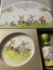 New Whittard Of Chelsea Childs Breakfast Set - 4 Piece Mug, Bowl, Plate And Egg