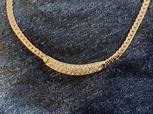 collana girocollo christian dior vintage