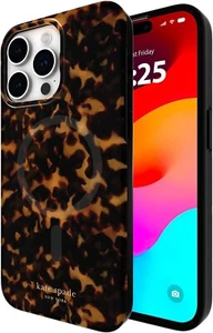 Kate Spade New York iPhone 14 Pro Max Case- MagSafe- Tortoiseshell - Photo 1 sur 4