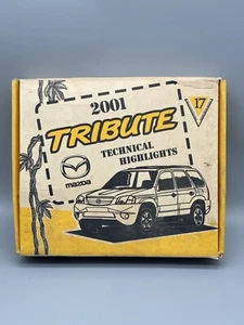 2001 Tribute Technical Highlights Mazda Fix It Right The First Time Training - Foto 1 di 10