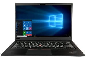 Lenovo ThinkPad X1 Carbon 6th Gen 14" 16GB 256GB SSD i7 8650U 1.9GHz Very good-