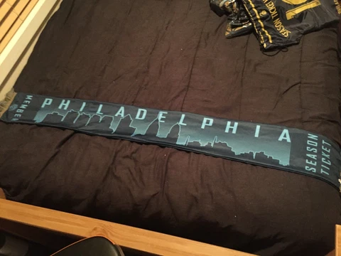 Philadelphia Union MLS Scarf 2016 Season Ticket Holder Exclusive Cover
