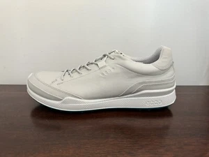 ECCO Biom Hydromax Hybrid Men’s Size 11-11.5 (EU 45) Golf Shoes Light Grey - Picture 1 of 9