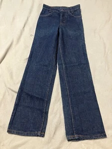 Vintage LEVIS Boys Size 11 Slim 419-0216 Straight Leg Jeans Orange Tab READ - Picture 1 of 9