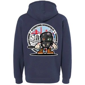 IRONWORKER HOODIE | WELDER HOODIE | BLUE COLLAR HOODIE | IRONWORKER GEAR | - Picture 1 of 2