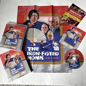 Arrow NR HD The Iron-Fisted Monk Blu-ray-slipcover-LTD ED-poster-Sammo Hung-book - Picture 1 of 15