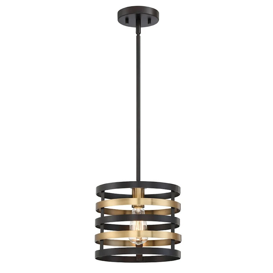 Designers Fountain Mya 1 Light Mini-Pendant, Antique Bronze - 92930-AB Foto 1 de 1