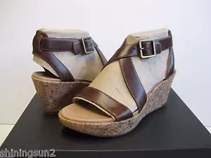 TSUBO OLIVETTE DAMEN KEILABSATZ LEDER BOURBON US 9,5 oder 10 - Bild 1 von 8