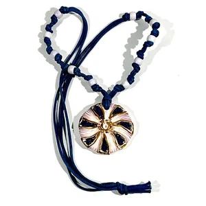 Pendentif Jacky de G bijoux vintage fashion 1990s Jewelry Yves Saint Laurent - Picture 1 of 3