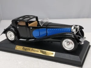 BUGATTI ROYALE COUPE CHAUFFEUR 1928 SOLIDO 1/43 POUR ATLAS SANS BOITE - Imagen 1 de 8