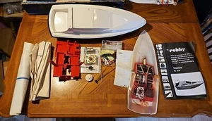 Vintage Robbe Rc Boat Caprice Complete Kit (ROBBY KOMPLETT-MODELL) - Picture 1 of 11